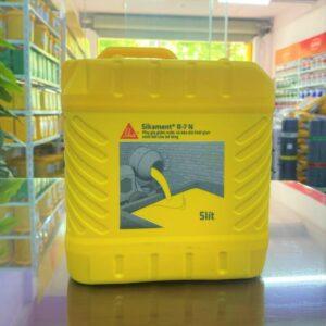 Sika Ment R7N 5L - Phụ gia giảm nước, hỗ trợ nhanh tháo ván khuôn