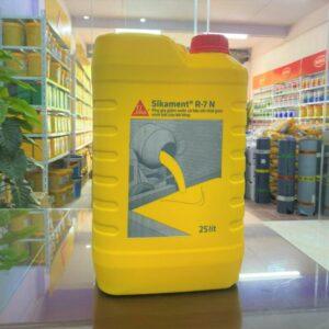 Sika Ment R7N 25L - Phụ gia giảm nước, hỗ trợ nhanh tháo ván khuôn