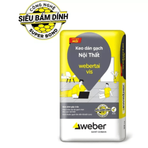 Alternative view of Keo dán gạch Weber - Tai.vis Grey (25Kg)